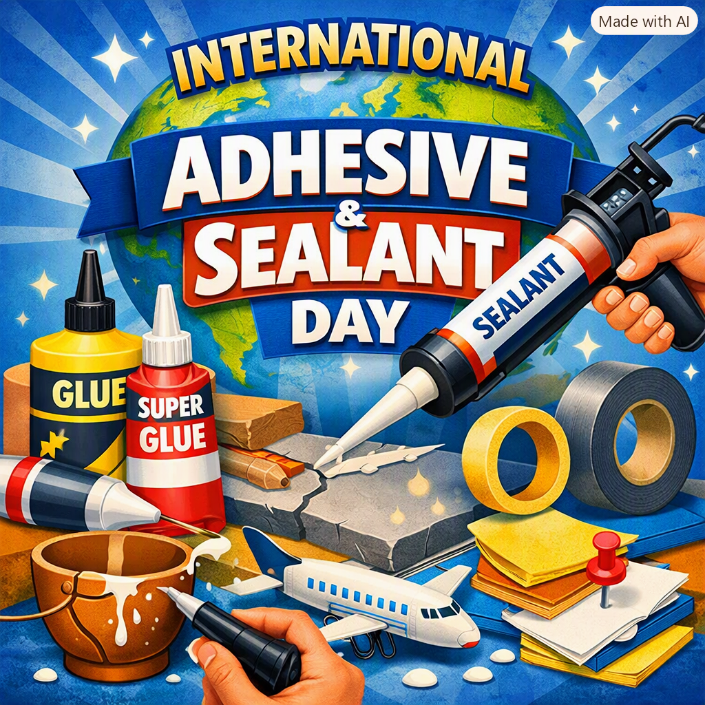 September 29: International Adhesive & Sealant Day shines a spotlight on the invisible technology holding the world together